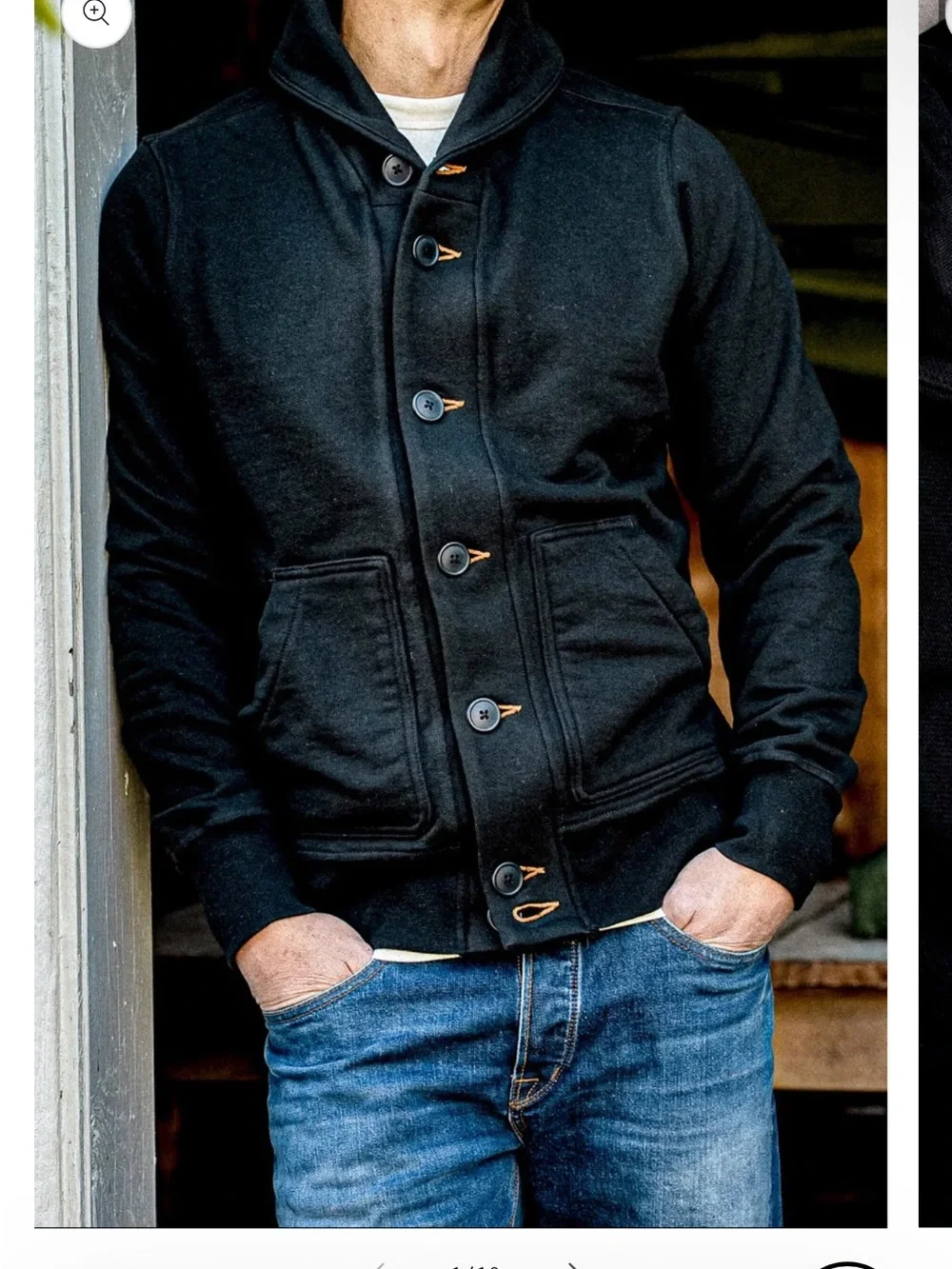 Wies Made Dark Cardigan